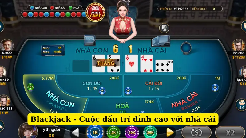 Blackjack - Cuộc đấu trí đỉnh cao với nhà cái