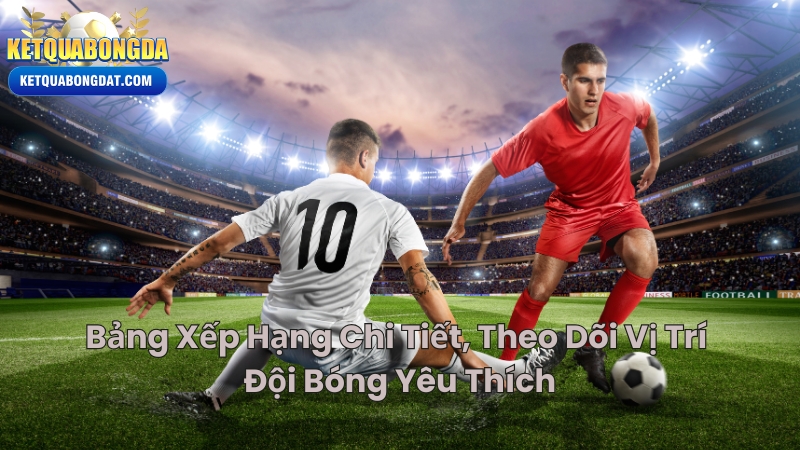 Bảng Xếp Hạng Chi Tiết, Theo Dõi Vị Trí Đội Bóng Yêu Thích
