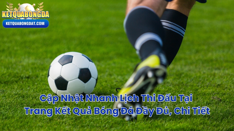 Cập Nhật Nhanh Lịch Thi Đấu Tại Trang Kết Quả Bóng Đá Đầy Đủ, Chi Tiết